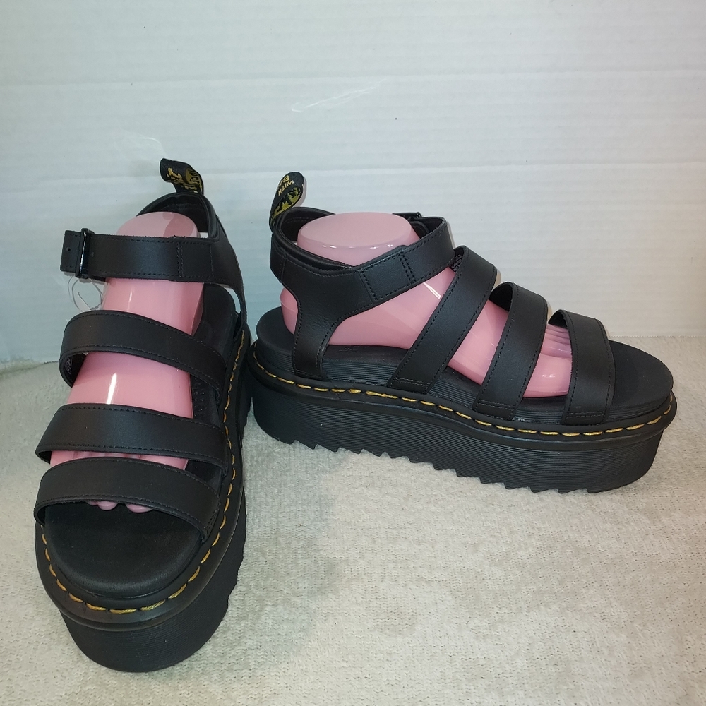 NWOT Dr. Martens Blaire Quad Platform Sandals size 10